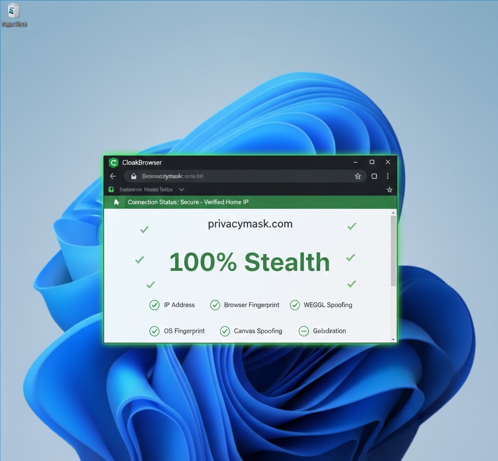 Achieving 100% stealth on Anti-Detect RDP Windows.