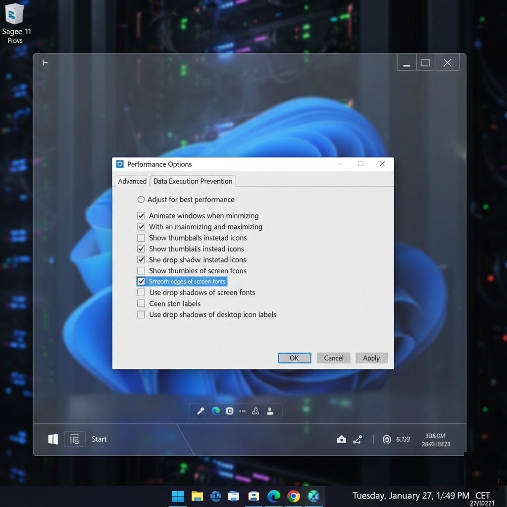 High-performance Free RDP Windows desktop interface running Windows Server 2025.