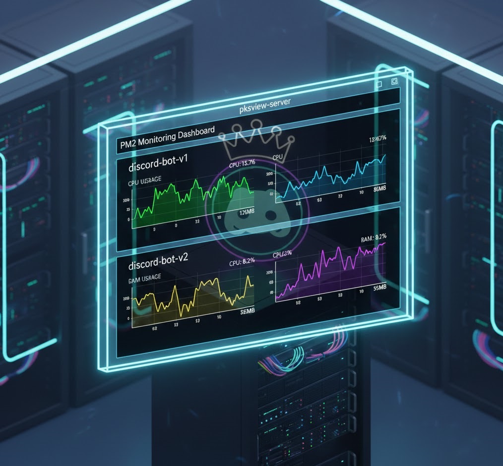 Monitoring Discord bot health and uptime on a Free VPS.